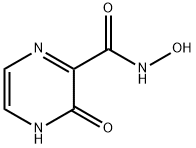 Pyrazinecarboxamide, 3,4-dihydro-N-hydroxy-3-oxo- (9CI) Struktur