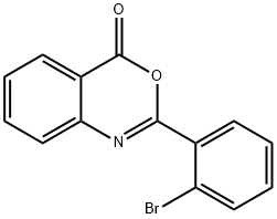 2-(2-BROMOPHENYL)-4H-3,1-BENZOXAZIN-4-ONE Struktur