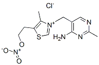 Thiamine mononitrate Struktur