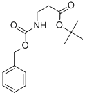 N-[(Phenylmethoxy)carbonyl]-beta-alanine tert-butyl ester Struktur