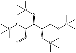 TRIMETHYLSILYL-L-(+)-ARABINOSE Struktur