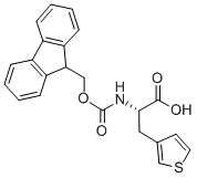 (S)-N-Fmoc-3-Thienylalanine Structure