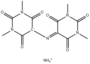 TETRAMETHYLMUREXIDE AMMONIUM SALT Struktur