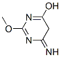 4-Pyrimidinol, 5,6-dihydro-6-imino-2-methoxy- (9CI) Struktur