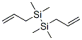 1,2-Di(prop-2-enyl)-tetramethyldisilane Struktur