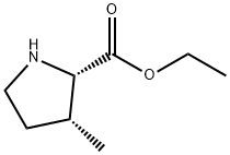 (2S,3R)-CIS-3-METHYL-L-PROLINE ETHYL ESTER Struktur