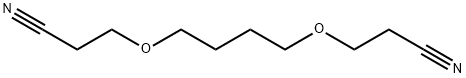 3,3'-[butane-1,4-diylbis(oxy)]bispropiononitrile 