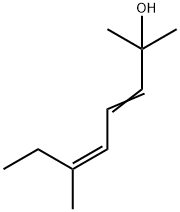 (,5Z)-2,6-dimethylocta-3,5-dien-2-ol  Struktur