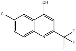 6-CHLORO-4-HYDROXY-2-(TRIFLUOROMETHYL)QUINOLINE price.