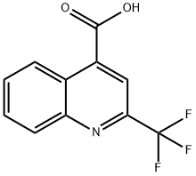 2-(TRIFLUOROMETHYL)QUINOLINE-4-CARBOXYLIC ACID 97 Struktur