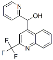 alpha-2-Pyridyl-4-[2-trifluoromethylquinoline]methanol Struktur