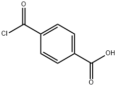 Benzoic acid, 4-(chlorocarbonyl)- (9CI) Struktur