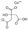 cobalt(2+) hydrogen citrate Struktur