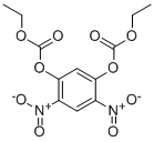 CARBONIC ACID, 4,6-DINITRO-1,3-PHENYLENE DIETHYL ESTER Struktur