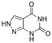 2H-Pyrazolo[3,4-d]pyrimidine-4,6(5H,7H)-dione Struktur