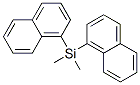 Silane,dimethyl-di-1-naphthalenyl- Struktur