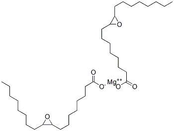 magnesium 9,10-epoxyoctadecanoate  Struktur