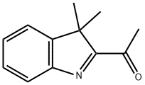 2-Acetyl-3,3-dimethyl-3H-indole Struktur