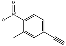 Benzene,  4-ethynyl-2-methyl-1-nitro- Struktur