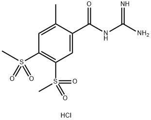 Rimeporide Hydrochloride Struktur