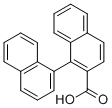 1-(1-NAPHTHYL)-2-NAPHTHOIC ACID Struktur