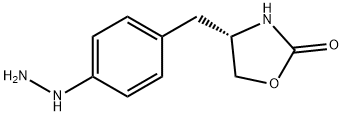 (S)-4-(4-Hydrazinylbenzyl)-2-oxazolidinone Struktur