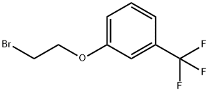 1-(2-BROMOETHOXY)-3-(TRIFLUOROMETHYL)BENZENE Struktur