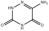 6-amino-1,2,4-triazine-3,5(2H,4H)-dione Struktur