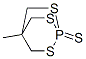 4-Methyl-2,6,7-trithia-1-phosphabicyclo[2.2.2]octane1-sulfide Struktur