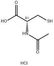 N-acetyl-cysteine Struktur