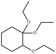 Cyclohexane, 1,1,2-triethoxy- (9CI) Struktur