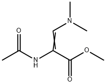 METHYL 2-ACETYLAMINO-3-DIMETHYLAMINOPROPENOATE Struktur