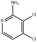 2-AMINO-3,4-DICHLOROPYRIDINE Struktur