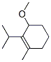 Cyclohexene, 3-methoxy-1-methyl-2-(1-methylethyl)- (9CI) Struktur