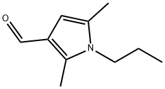 2,5-DIMETHYL-1-PROPYL-1H-PYRROLE-3-CARBALDEHYDE Struktur