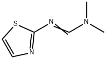 N,N-diMethyl-N'-(thiazol-2-yl)forMaMidine Struktur