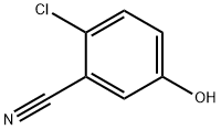 2-CHLORO-5-HYDROXYBENZONITRILE Struktur