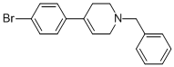 4-(4-BROMOPHENYL)-1,2,36-TETRAHYDRO-1-(PHENYLMETHYL)-PYRIDINE Struktur