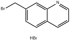 7-(bromomethyl)quinoline hydrobromide Struktur