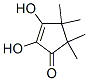 2,3-dihydroxy-4,4,5,5-tetramethylcyclopent-2-en-1-one Struktur