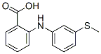 BENZOIC ACID, 2-{[3-(METHYLTHIO)PHENYL]AMINO} Struktur