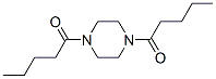 1,1'-(Piperazine-1,4-diyl)bis(1-pentanone) Struktur