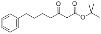 BETA-OXO-BENZENEHEPTANOIC ACID 1,1-DIMETHYLETHYL ESTER Struktur