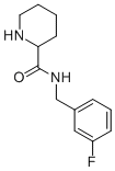 N-[(3-fluorophenyl)methyl]piperidine-2-carboxamide Struktur