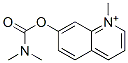 7-(dimethylcarbamoyloxy)-N-methylquinolinium Struktur