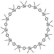 TETRACOSAMETHYLCYCLODODECASILOXANE Struktur