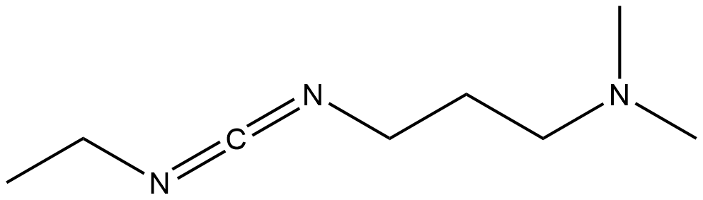 1-(3-Dimethylaminopropyl)-3-ethylcarbodiimide Structure