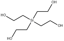 Tetrakis(2-hydroxyethyl)silane Struktur