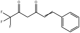 1,1,1-TRIFLUORO-6-PHENYLHEX-5-(E)-ENE-2,4-DIONE Struktur