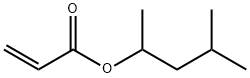 1,3-dimethylbutyl acrylate Struktur